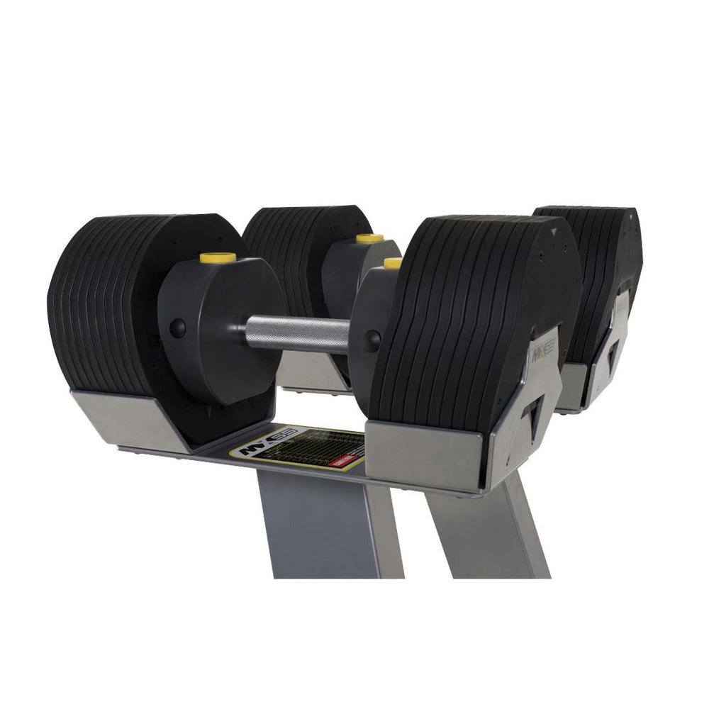 MX Select Adjustable Dumbbells MX55 with Stand Set of 2
