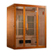 Maxxus "Alpine" Dual Tech 3 person Low EMF FAR Infrared Sauna Canadian Hemlock MX-J306-02S