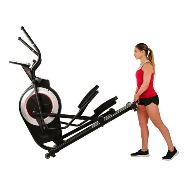 Motorized Elliptical Machine Trainer wih Heart Rate Monitoring