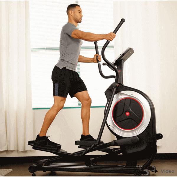 Motorized-Elliptical-Machine-Trainer-with-Heart-Rate-Monitoring-model-in-home