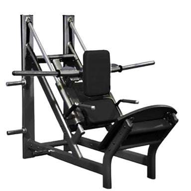 Muscle D 45 Degree Linear Calf and Hack Machine MD-CH-Black