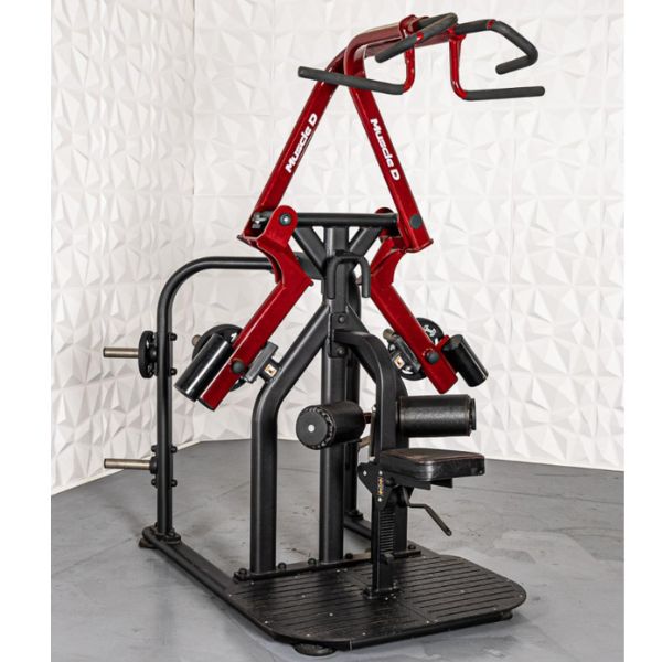 Muscle D Elite Leverage Rotary Lat Pulldown LRLP Seating and Cushions