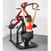 Muscle D Elite Leverage Rotary Lat Pulldown LRLP starting position