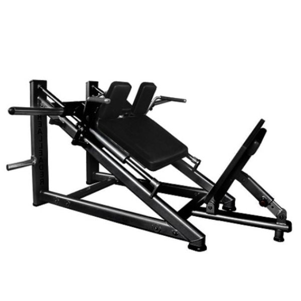 30-Degree Linear Hack Squat Machine - Muscle D Fitness - Plate-Loaded
