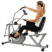 Arm Exerciser Magnetic Recumbent Bike W/ High 350 Lb Weight Capacity Model Trainer Back View