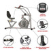 Arm Exerciser Magnetic Recumbent Bike W/ High 350 Lb Weight Capacity Features