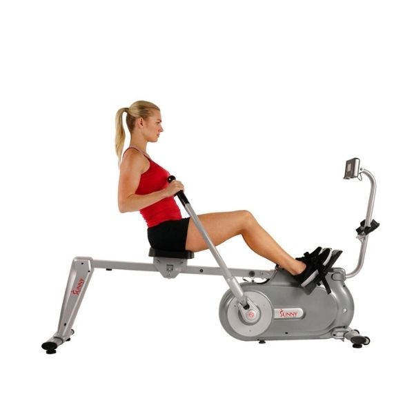 Sunny Health & Fitness Full Motion Magnetic Rowing Machine Model