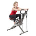 Sunny Health & Fitness Row-N-Ride PRO™ Squat Assist Trainer Usage