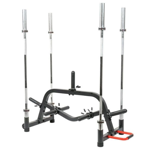Weight Plate Rack Multi-Weight Plates & Barbell Rack Storage Stand Fron Product View