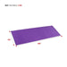 Thin Yoga Mat For Health & Fitness Purple Dimensions