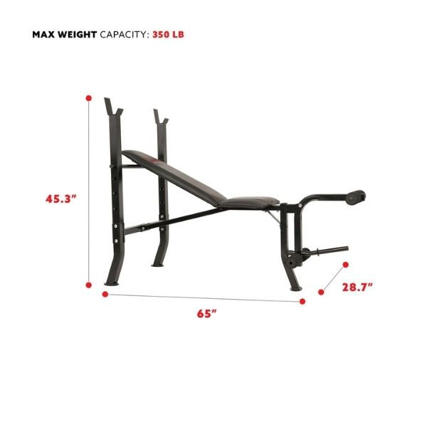 Adjustable Weight Bench - Flat/Incline/Decline Leg Developer Bench Dimensions