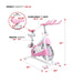Pink-Exercise-Bike-Belt-Drive-Premium-Indoor-Cycling-Trainer1_4