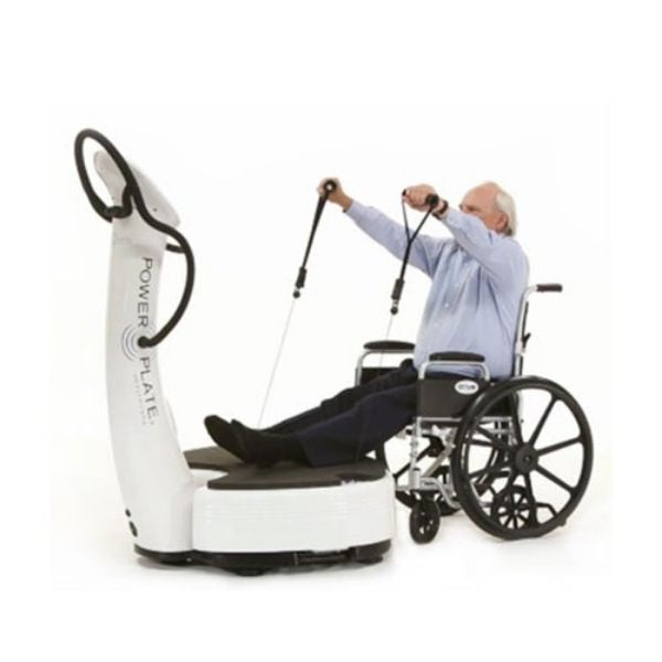 Power Plate pro7HC Shoulder and Leg Exercise with Pulleys