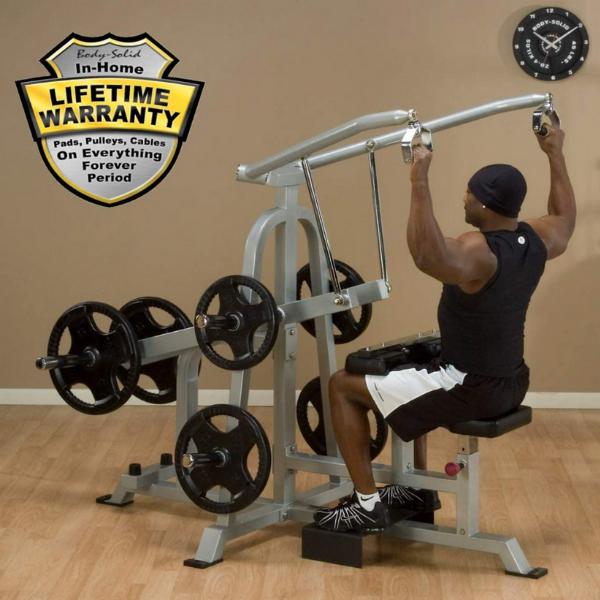 Body solid best sale leverage lat pulldown