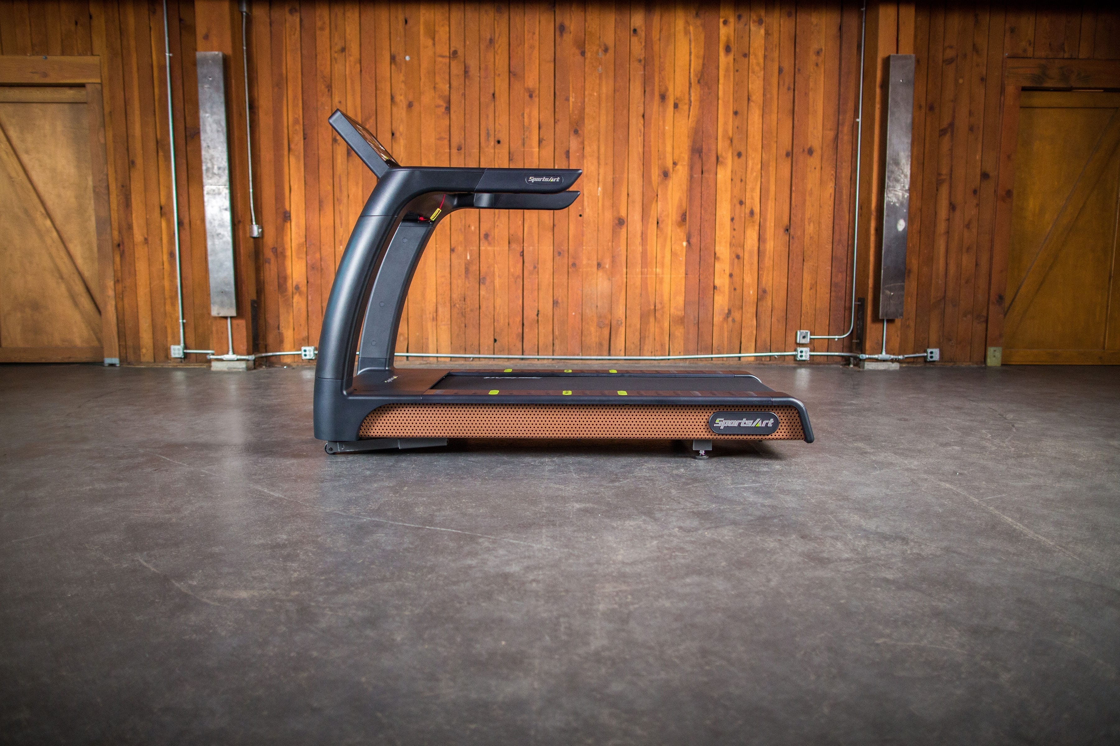 SportsArt ECO-NATURAL Treadmill T676 Side View