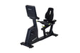 SportsArt-Elite-Eco-Natural-Recumbent-Cycle-C574R- front quarter view on a white background