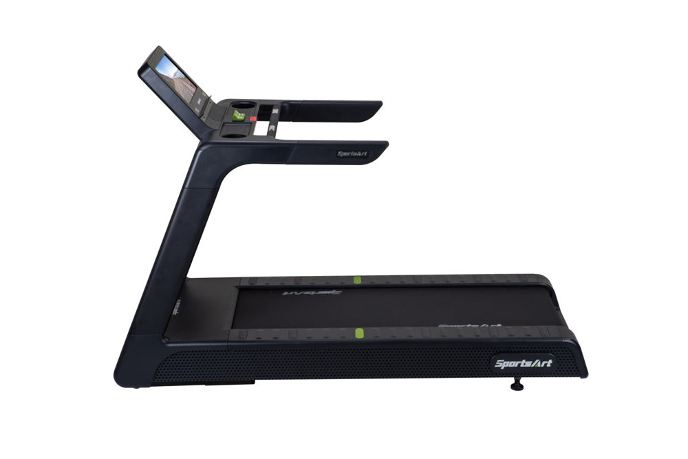 SportsArt Elite Senza Treadmill-16-inch - T674-16 side view