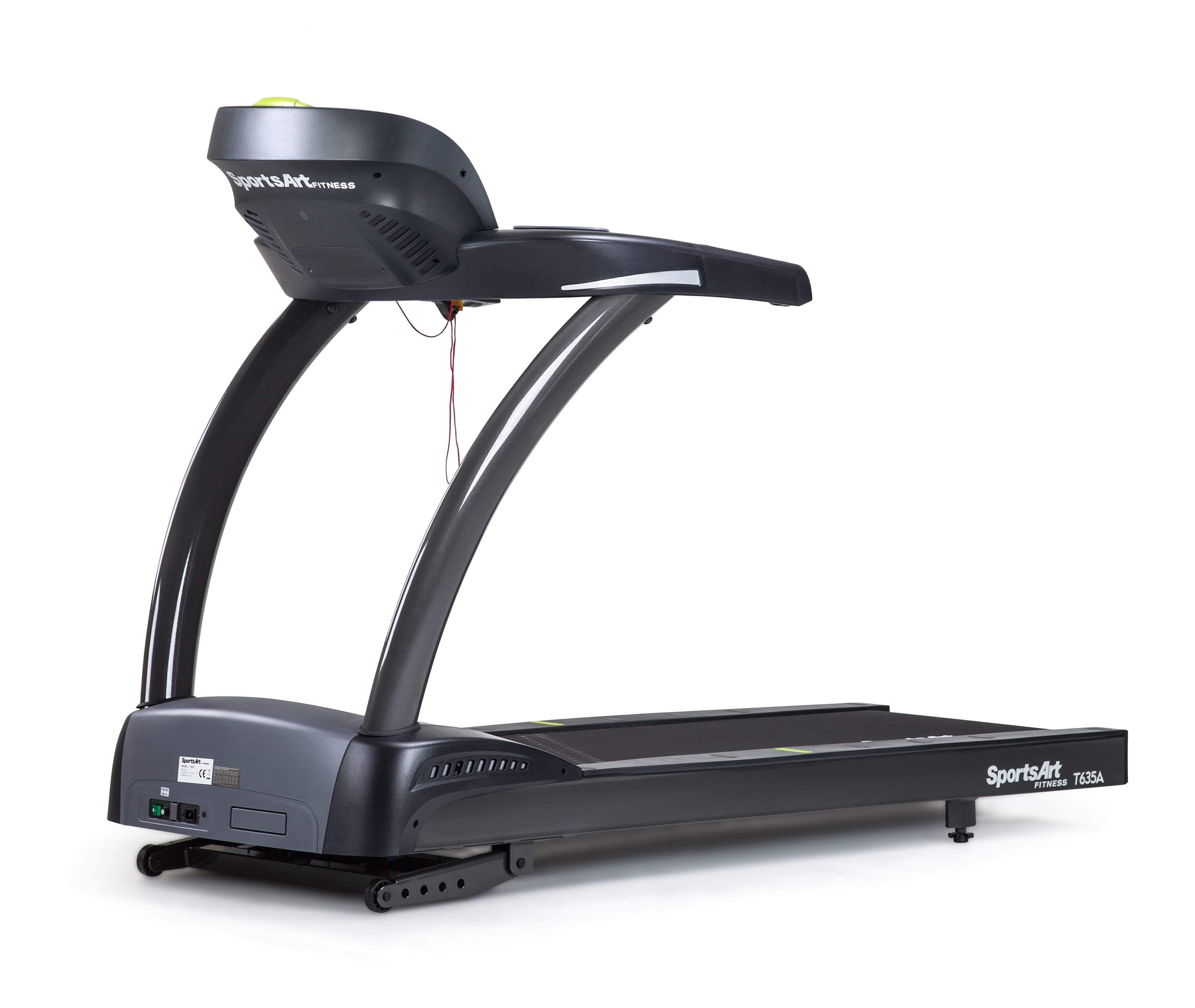 SportsArt Foundation Ac Motor Treadmill T635A front facing side angle view