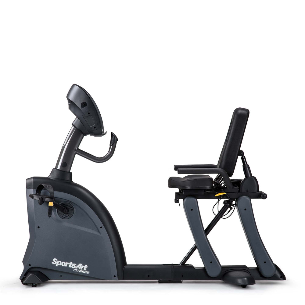 SportsArt Foundation Recumbent Cycle C535R side view 