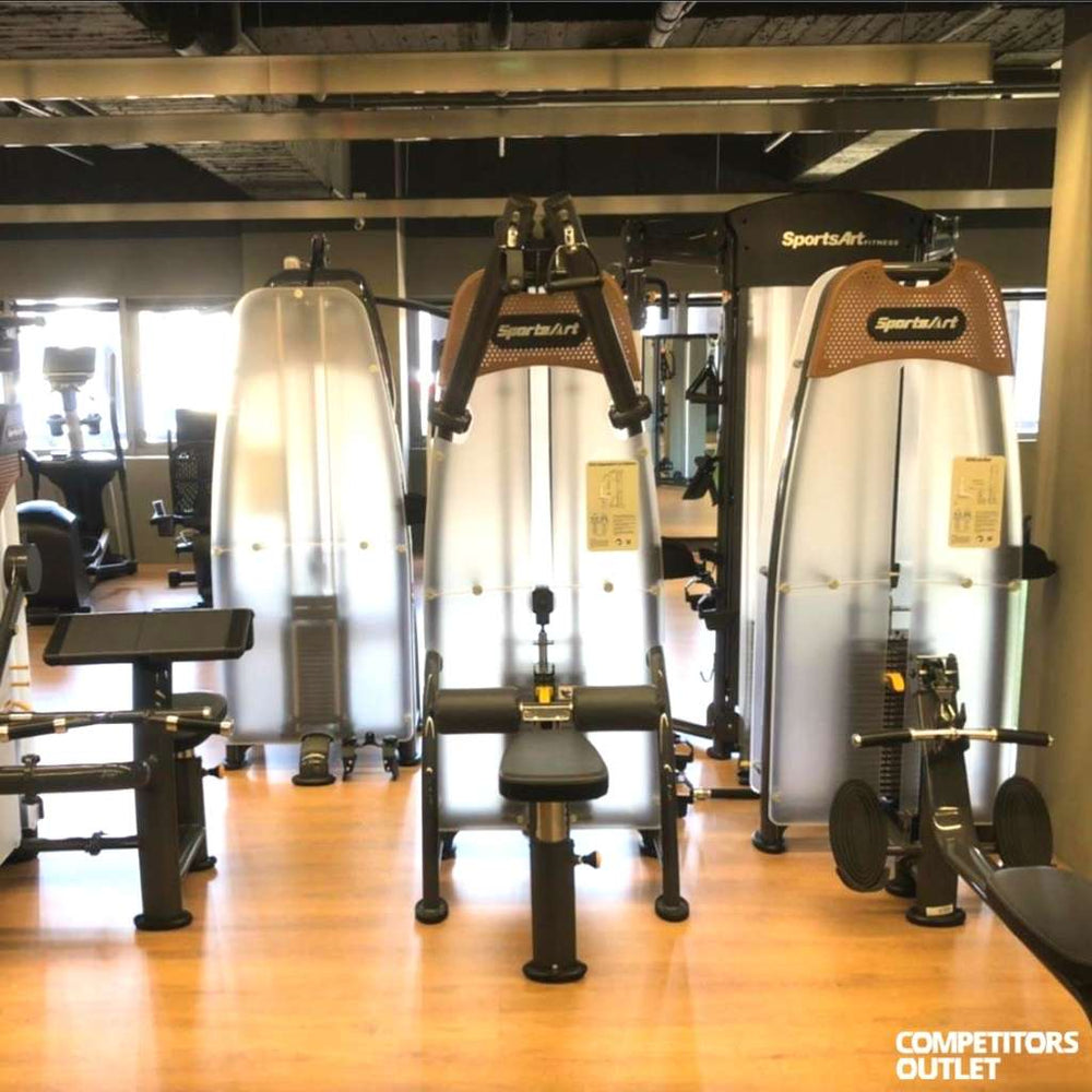 SportsArt Status Independent Lat Pulldown N916 Gym Install