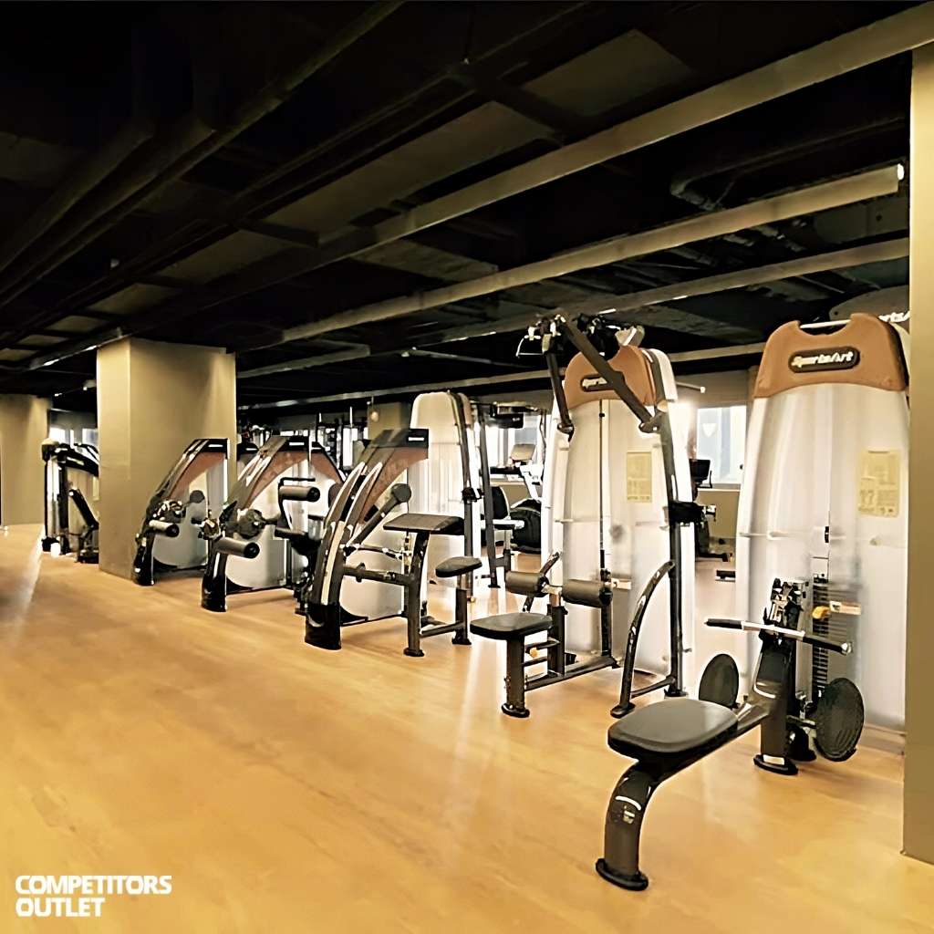 Pull down cardio discount machine