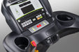 SportsArt Performance Treadmill T645L close up of console with cup holders and emergency stop