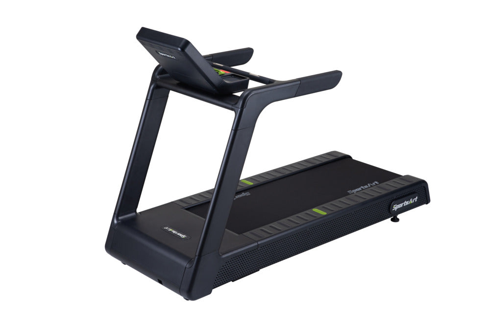 SportsArt Prime Eco-Natural Treadmill T673 Angle View without Rails