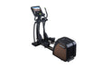 SportsArt Status Senza Elliptical-16 inch - E876-16 side view back angled with console toward the left hand side
