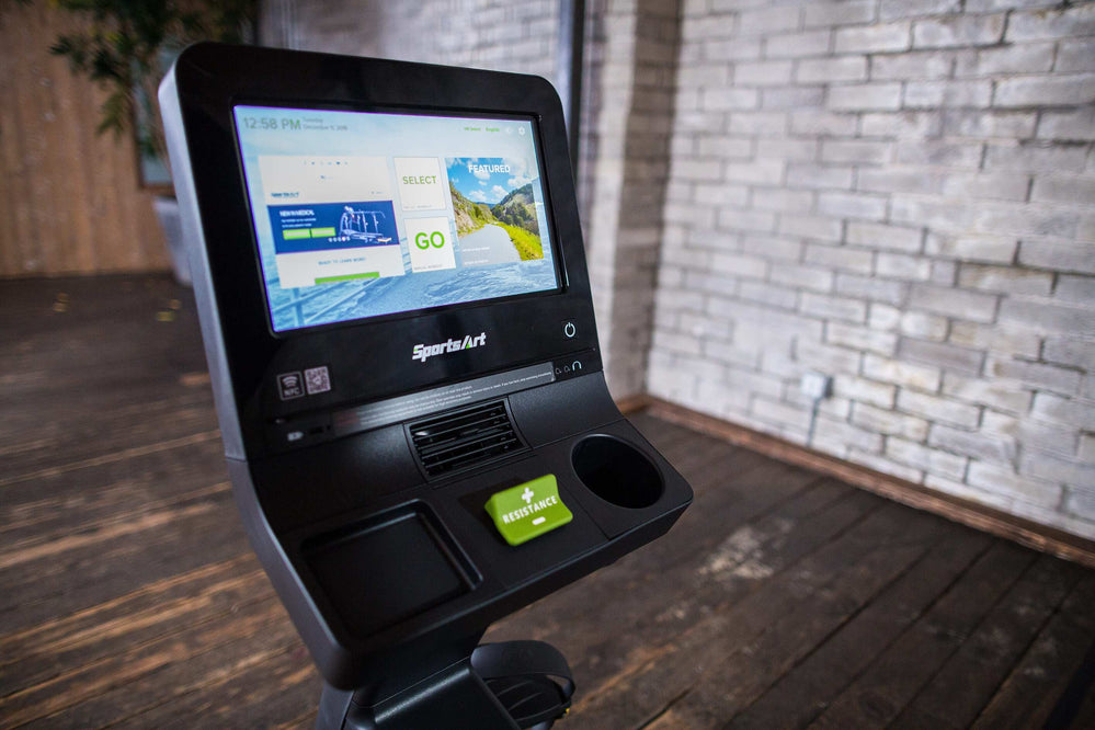 SportsArt Status Senza Recumbent Cycle-16 inch C576R-16 display touch screen console 