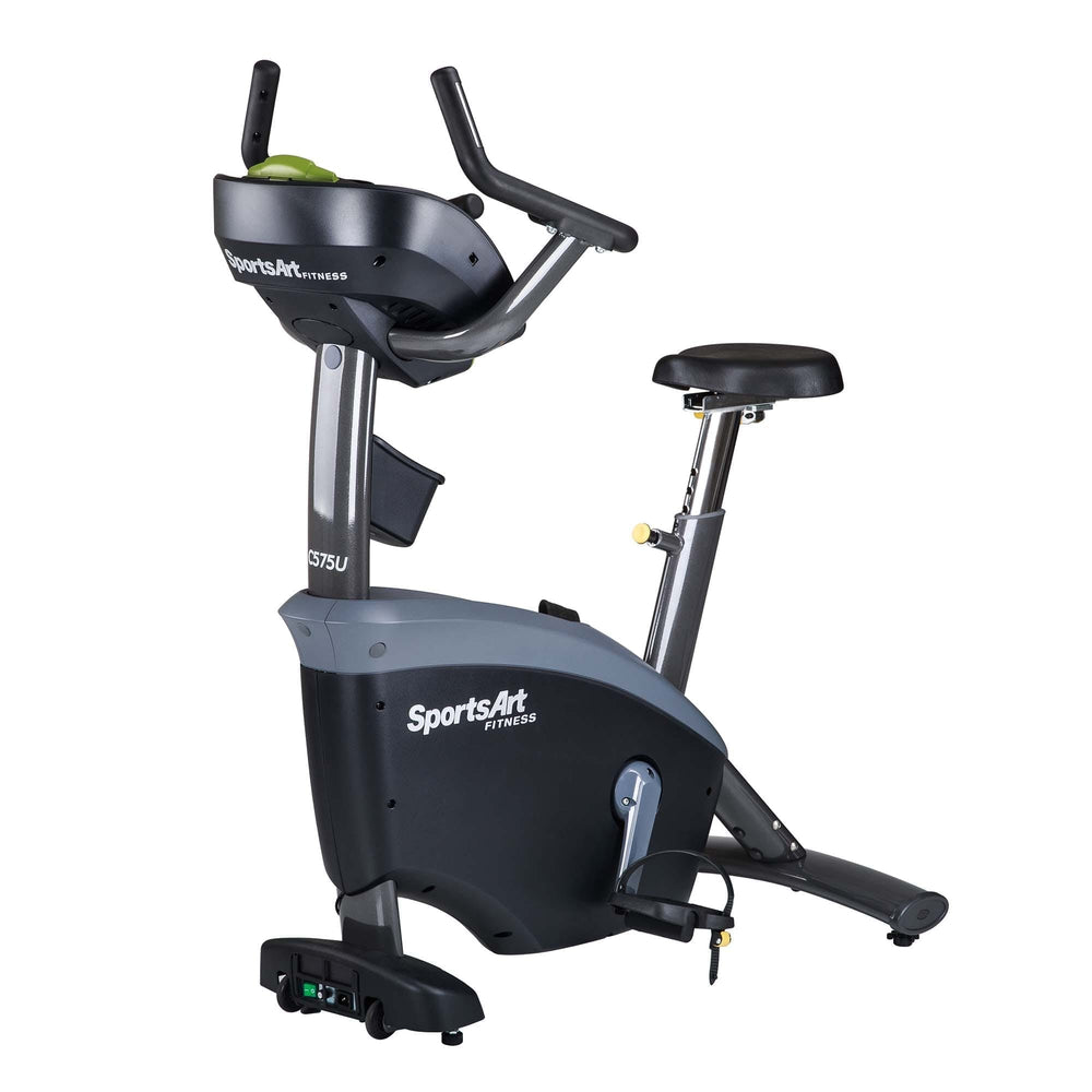 SportsArt Status Upright-16" Senza Touchscreen C575U Transport Wheels