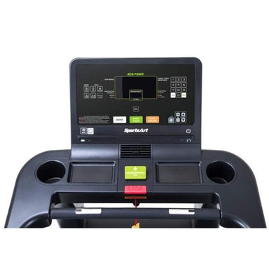 SportsArt Verde Status Eco-Powr Treadmill G690 console 