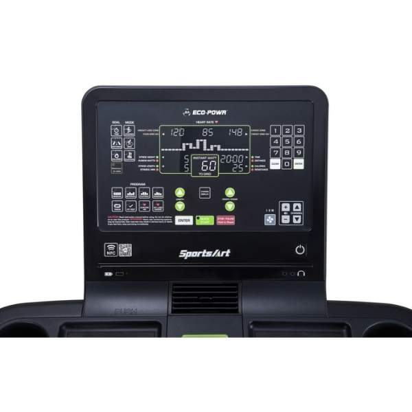 SportsArt Verso Status Eco-Powr Cross Trainer G886-1 console 