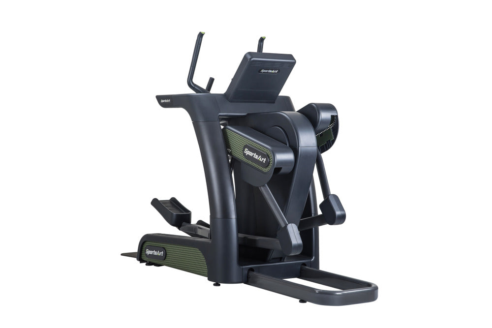 SportsArt Verso Status Eco-Powr Cross Trainer G886-1 front view angle 