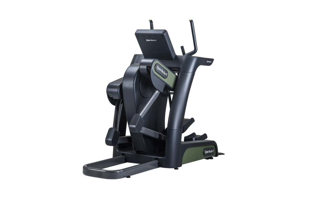 SportsArt Verso Status Eco-Powr Cross Trainer G886-1 side front angle 