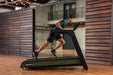 SportsArts Elite Eco-Powr Treadmill G660 sled push by user exercising
