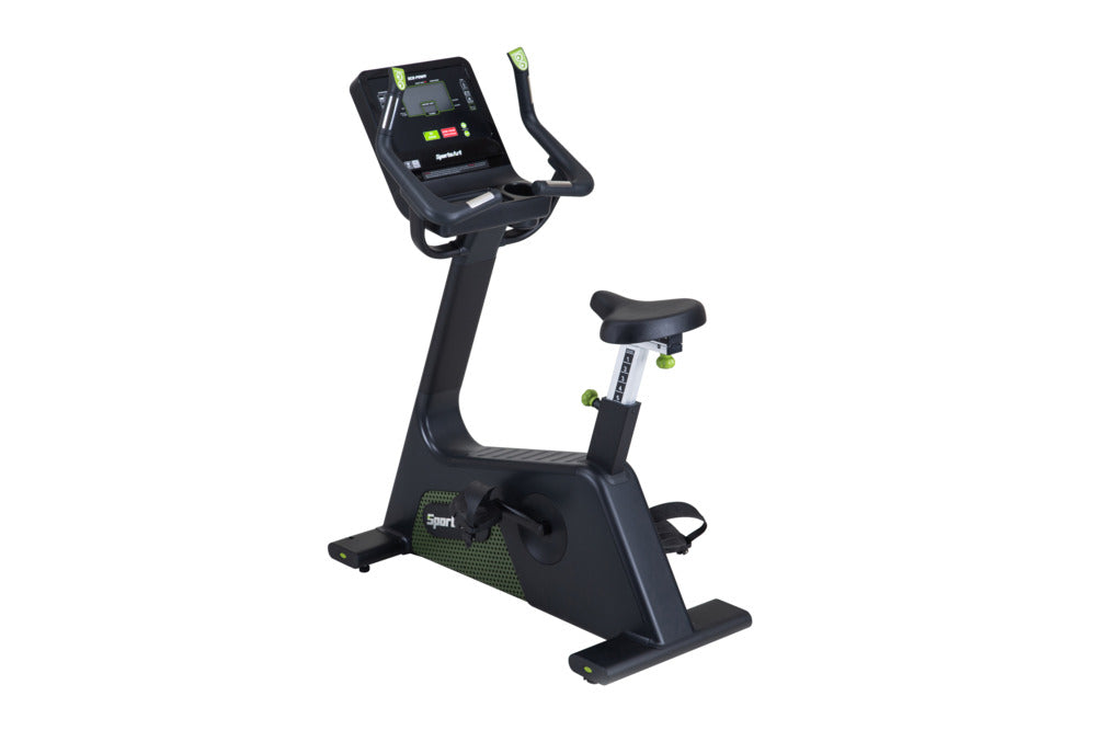 SportsArts Elite Eco-Powr Upright Cycle G574U back facing to front view