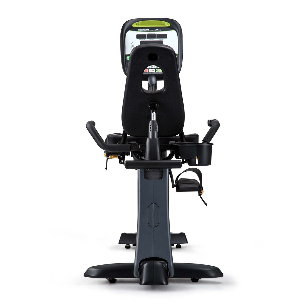 SportsArts Performace Recumbent Cycle C545R back facing view 