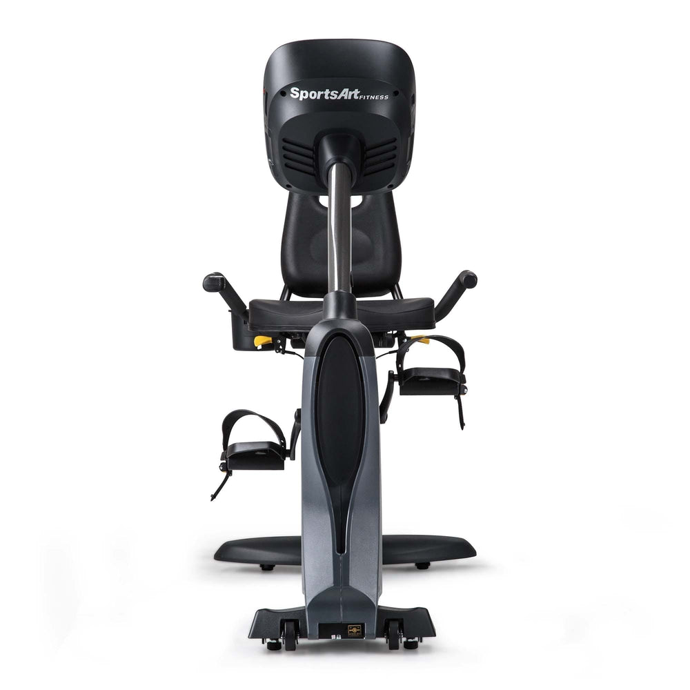 SportsArts Performace Recumbent Cycle C545R front facing view 