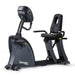 SportsArts Performace Recumbent Cycle C545R side view angle with console toward the left hand side