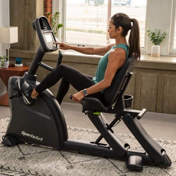 Sportsart discount recumbent bike