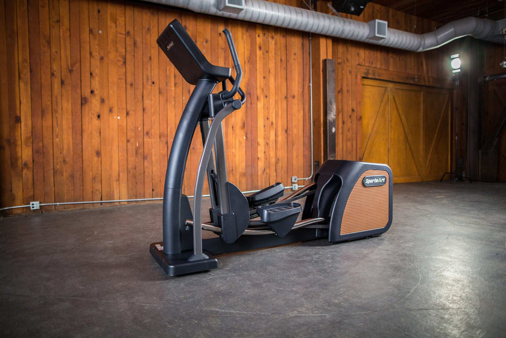 SportsArts Status Eco-Natural Elliptical E876 front side view 