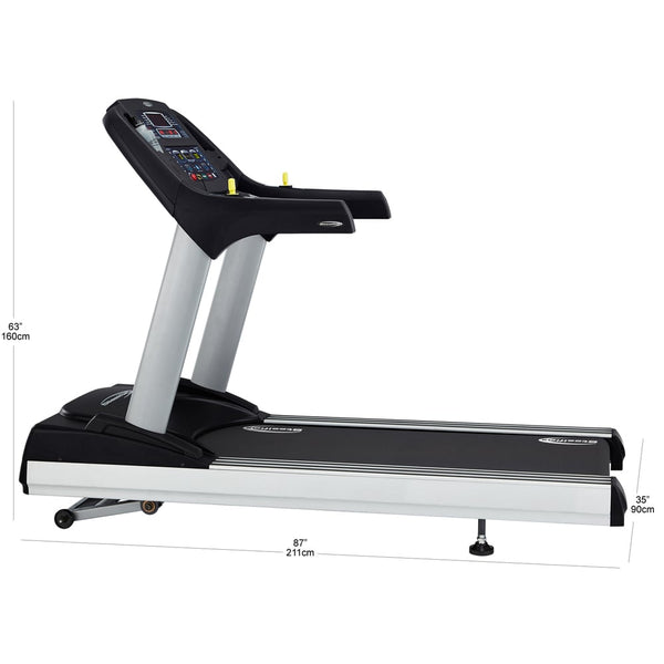 Steelflex XT8000D Commercial Treadmill Dimensions