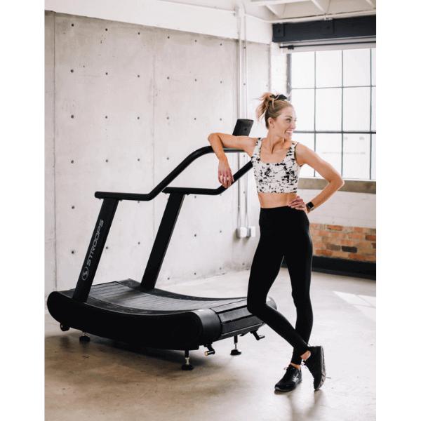 Stroops Curved Treadmill easy placement