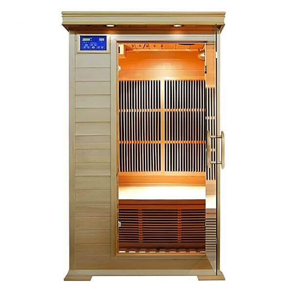 SunRay Barrett HL100K2 One Person FAR Infrared Sauna