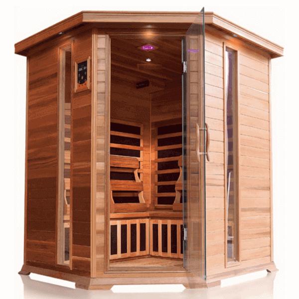 SunRay 4 Person Bristol Bay Sauna HL400KC