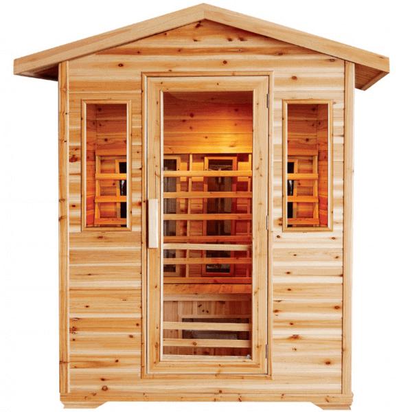 SunRay 4 Person Cayenne Sauna HL400D