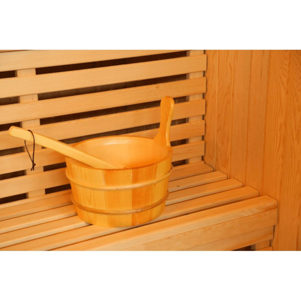 SunRay 4 Person Tiburon Traditional Sauna HL400SN Sauna Kit