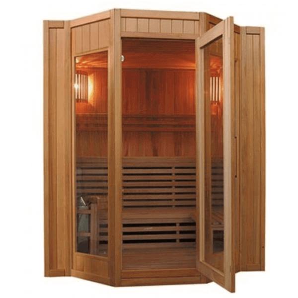 SunRay 4 Person Tiburon Traditional Sauna HL400SN