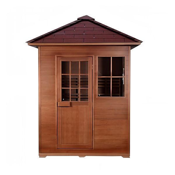 SunRay Freeport 3-Person Outdoor Traditional Sauna 300D1