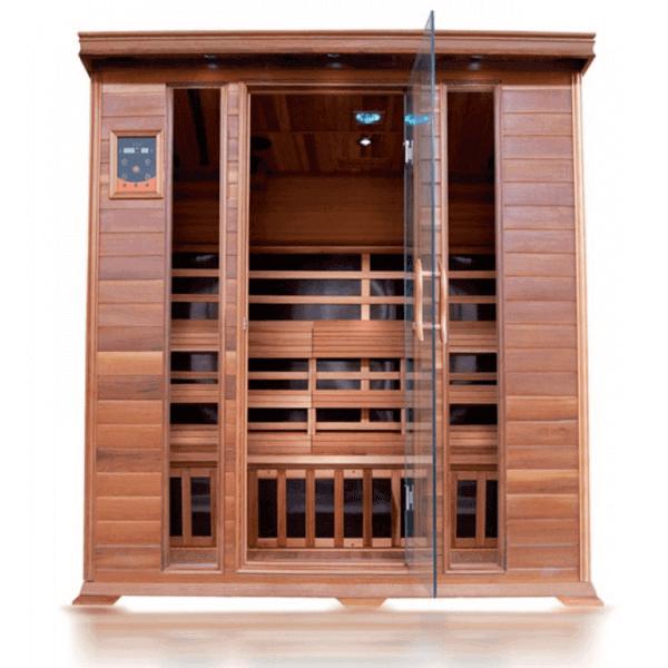 SunRay Sequoia 4-Person Sauna HL400K